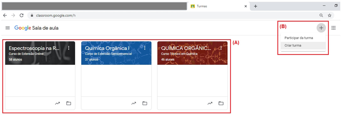 Formação de Professores em Google Classroom (Google Sala de Aula