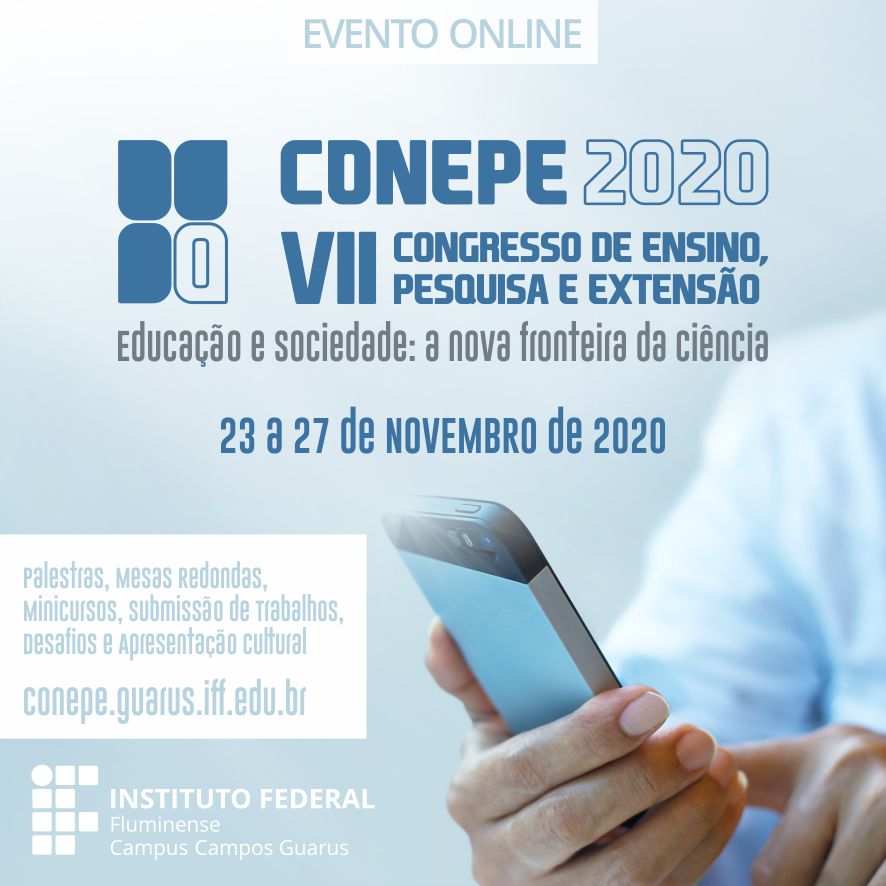 					Visualizar 2020- VII Congresso de Pesquisa, Ensino e Extensão
				