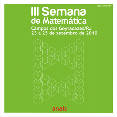 					Visualizar 2010: III Semana de Matemática(Anais)
				